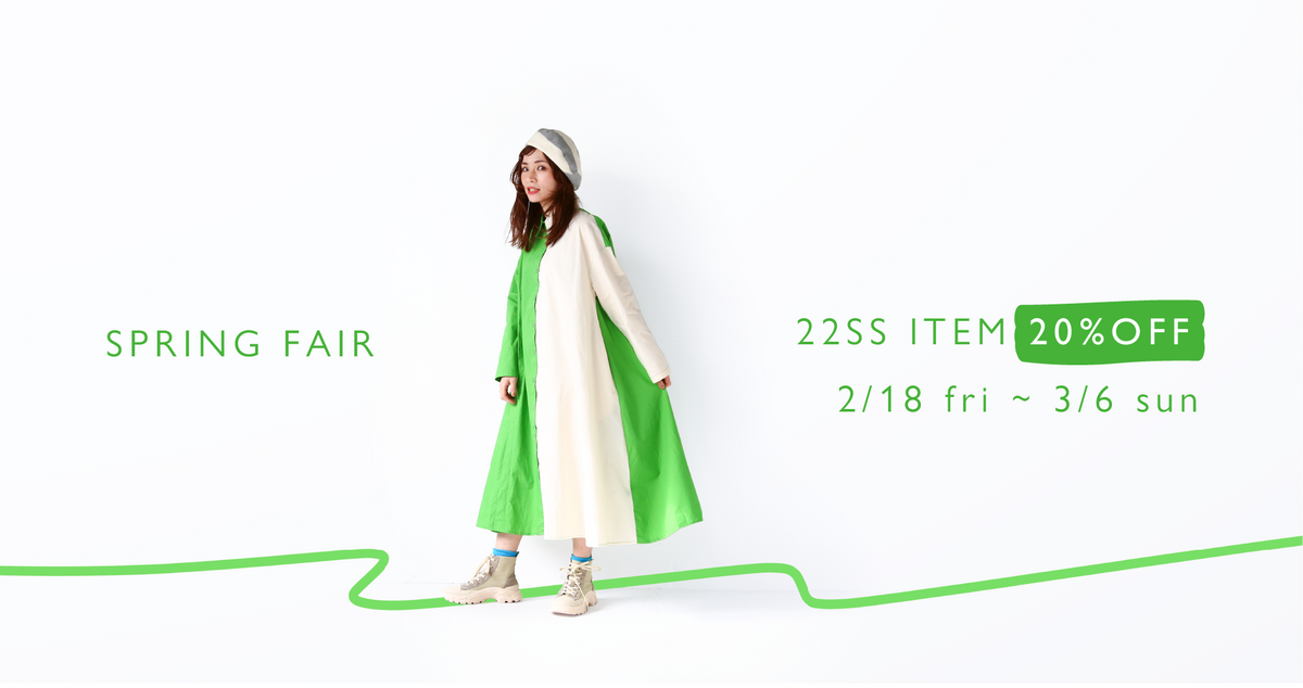 【ONLINE SHOP】SPRING FAIR